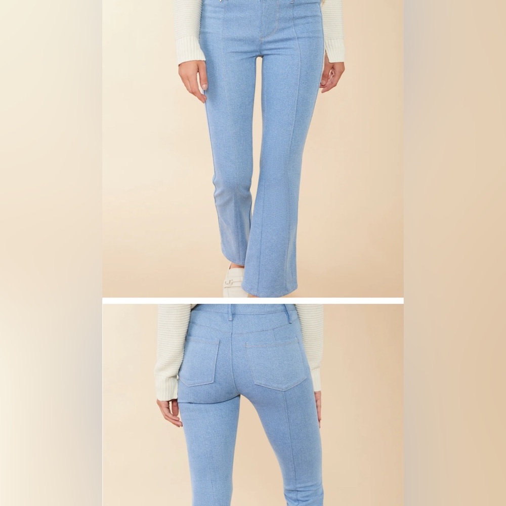 Spartina 449 Light Blue Flared Pants